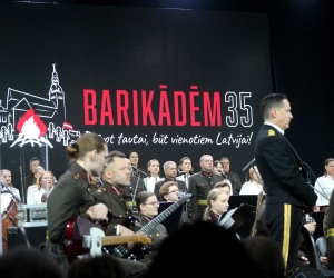 Barikādēm 35 – 18Jan2026 – Ķīpsalas izstāžu halle BT1 – svētku koncerts “Mēs nosargājām Latviju” . Foto Ingrīda Punka