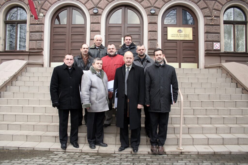 2007. gads. Bijušie Bauskas policijas darbinieki pie Latvijas Republikas Iekšlietu ministrijas