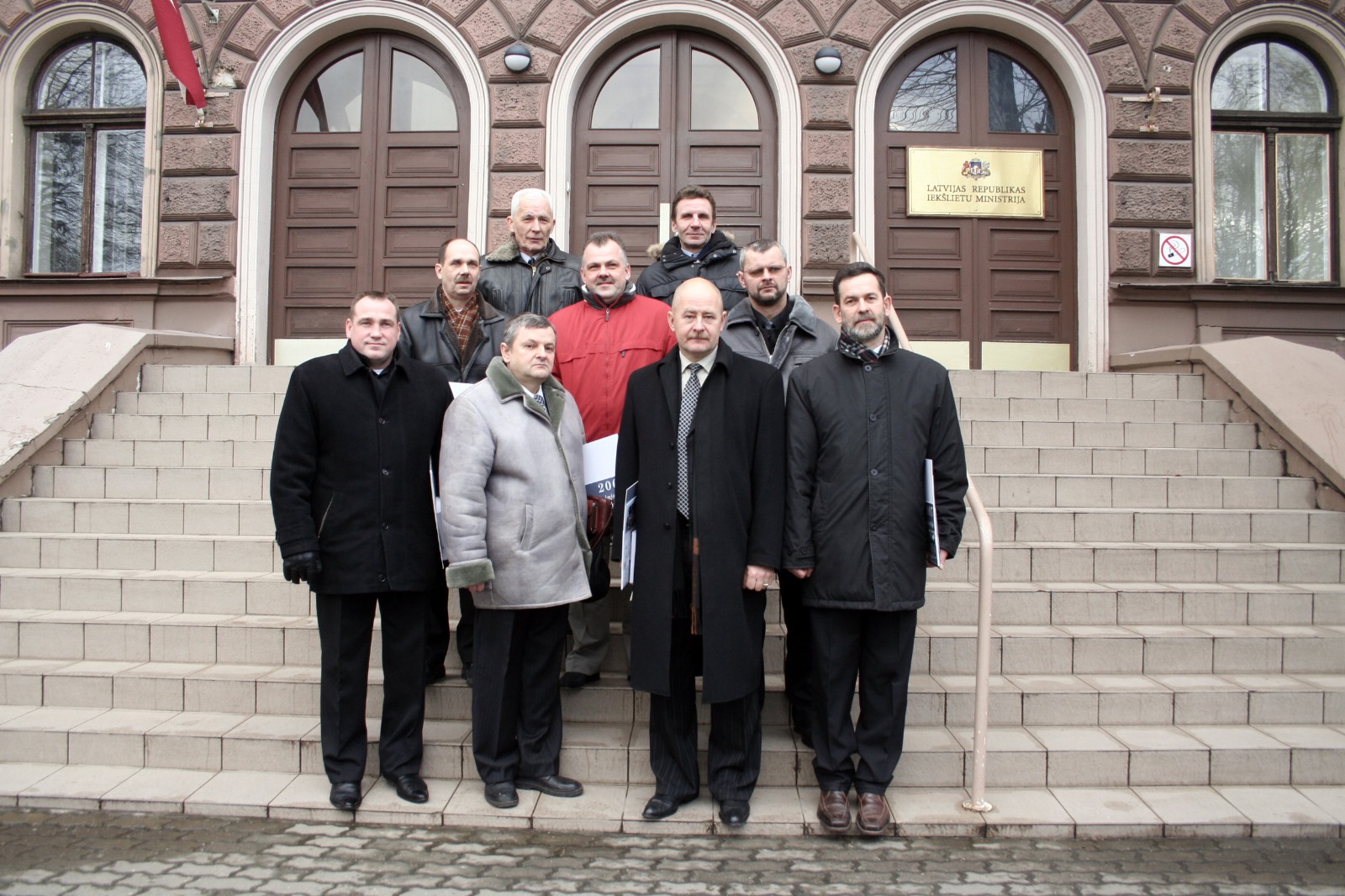 2007. gads. Bijušie Bauskas policijas darbinieki pie Latvijas Republikas Iekšlietu ministrijas